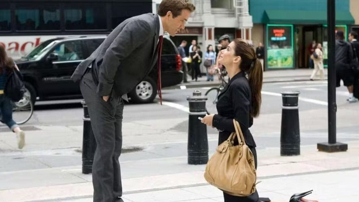 Sandra Bullock e Ryan Reynolds em "A Proposta"