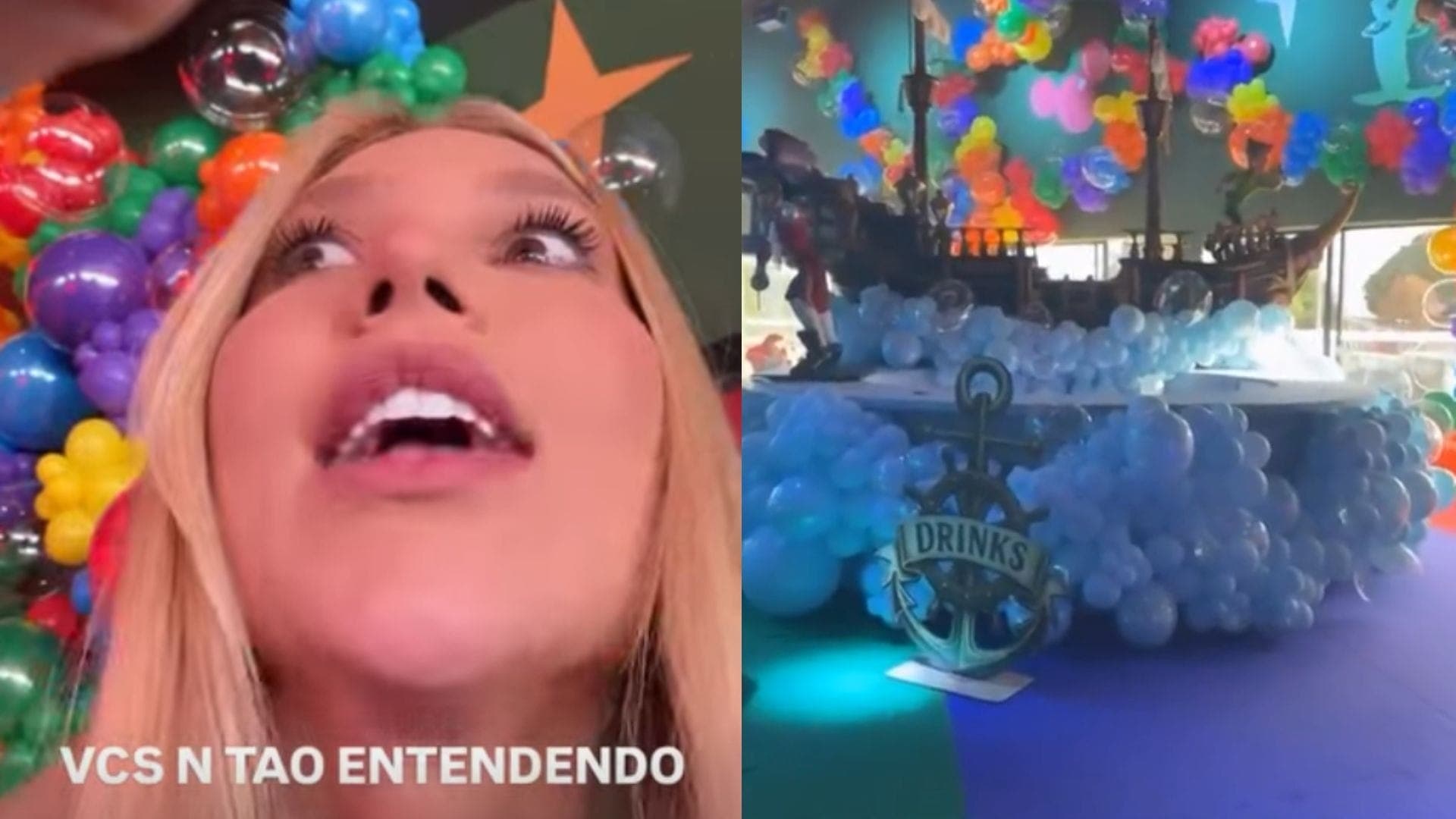 Virginia mostrou como será aniversário de Maria Alice