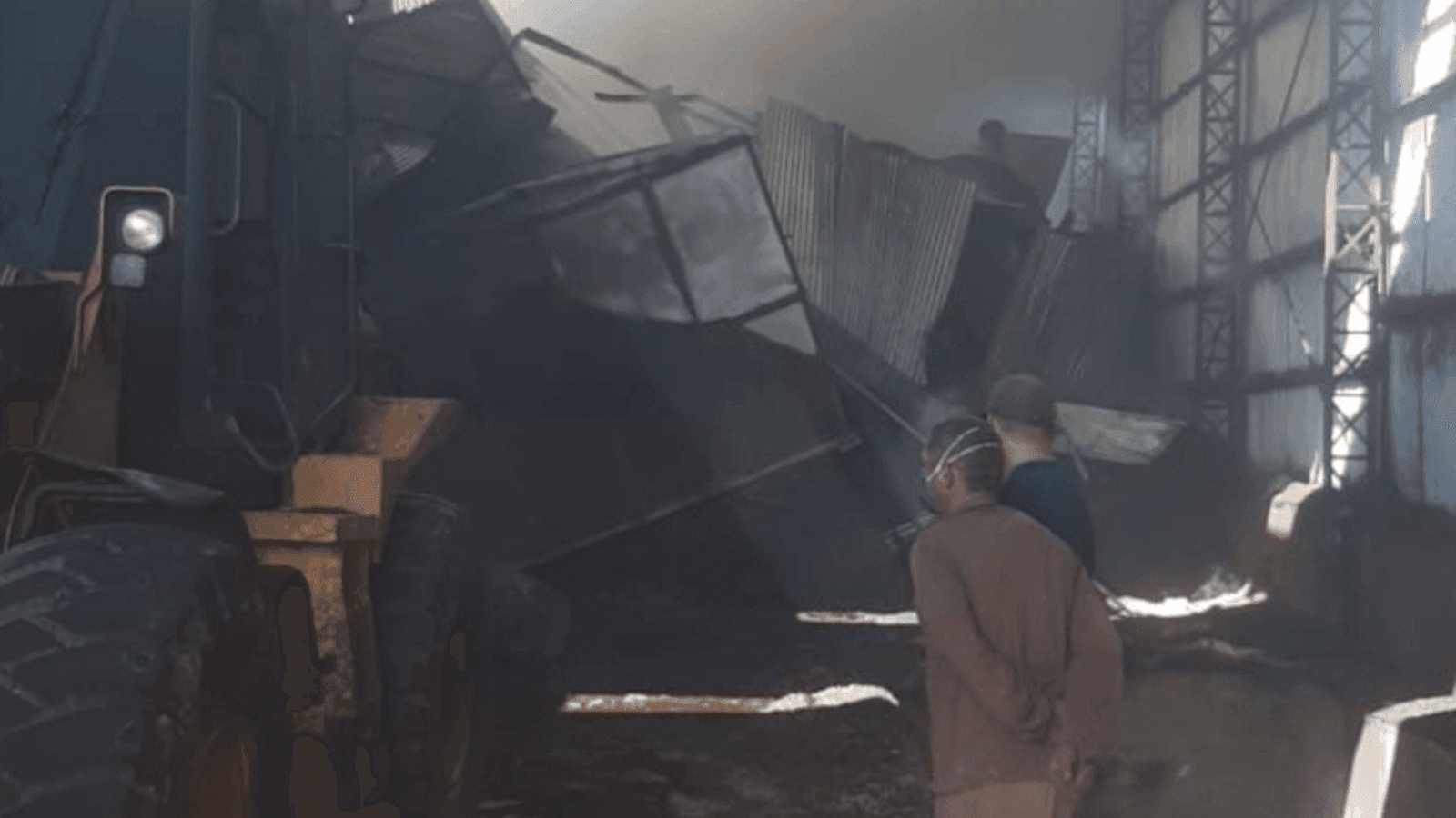 A explosão foi registrada em uma empresa de amendoim