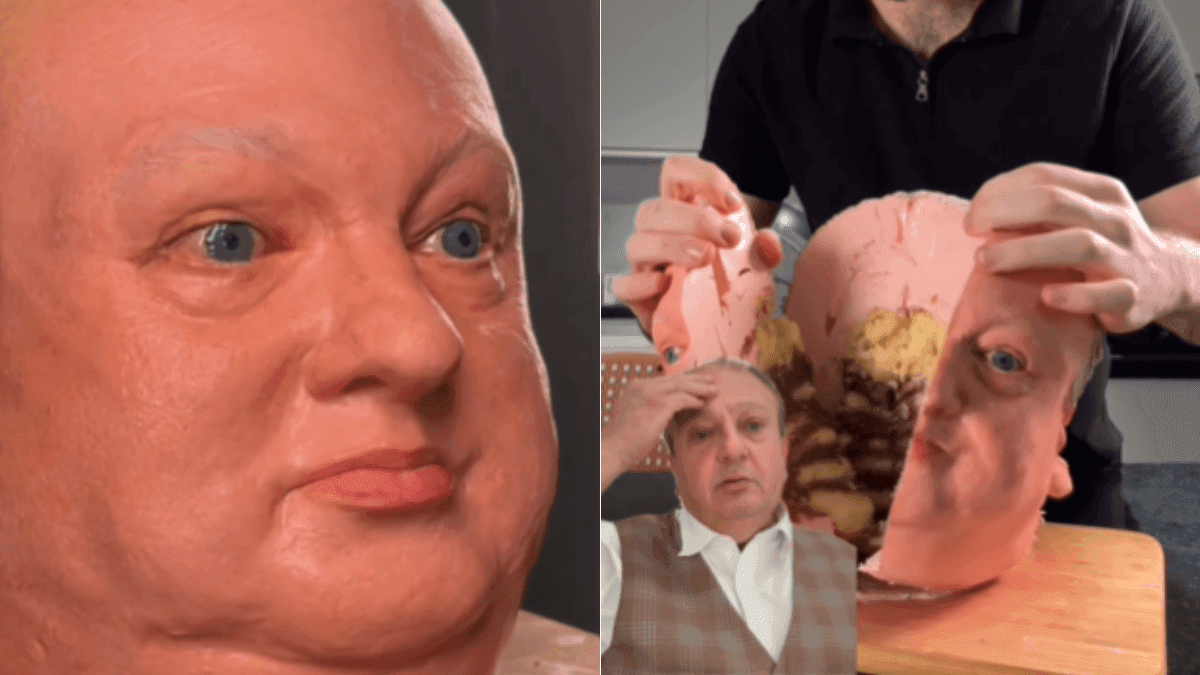 Bolo hiper-realista de Jacquin impressiona chef francês