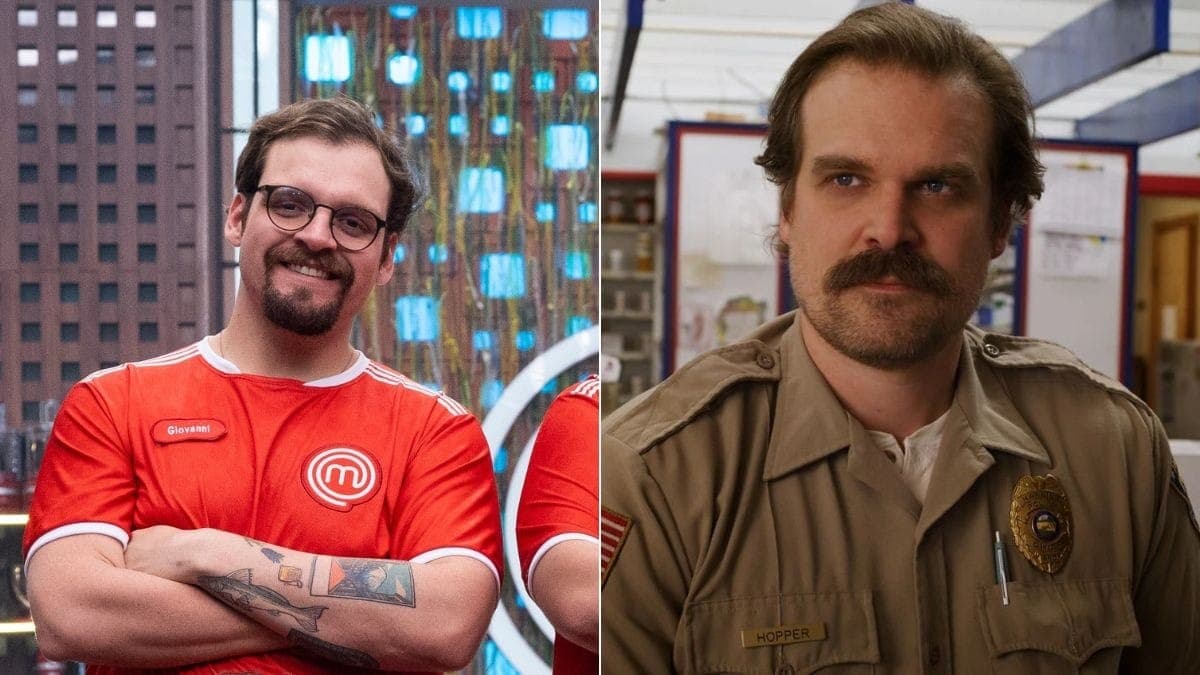 Giovanni foi comparado a Jim Hopper, personagem de David Harbour em "Stranger Things"