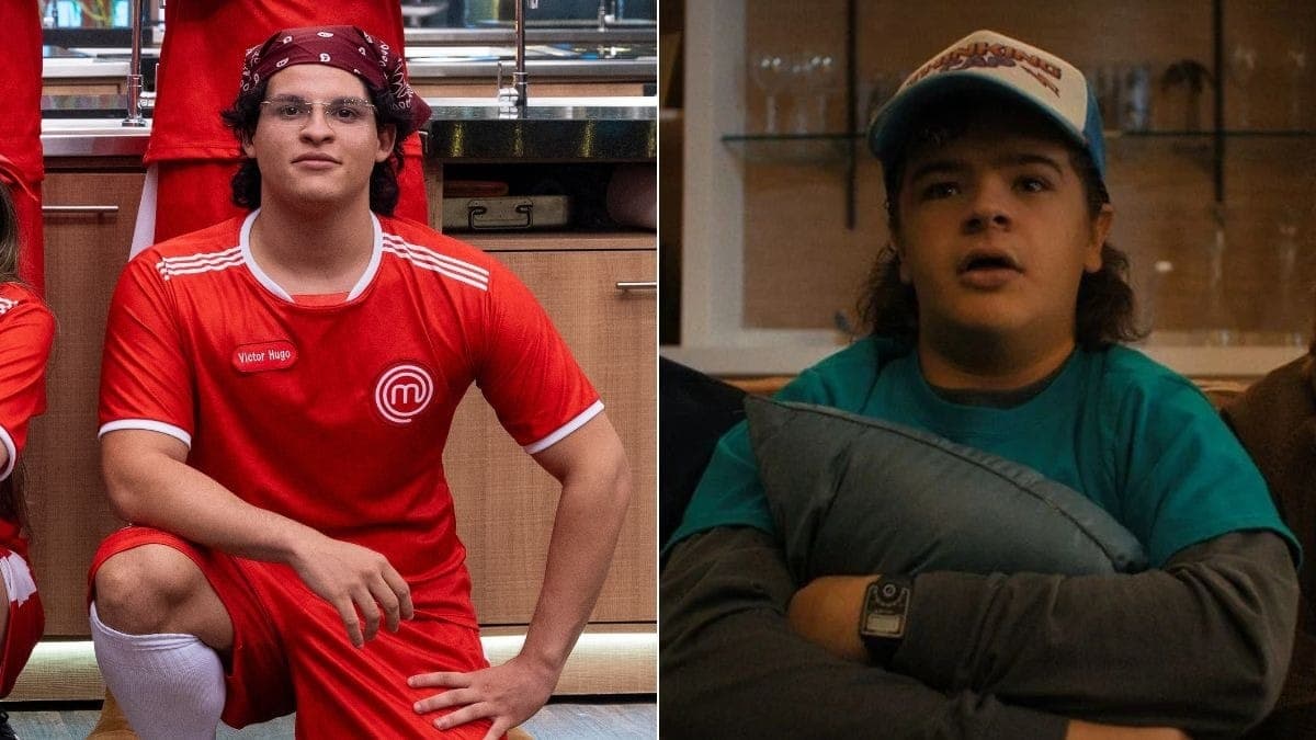 Victor Hugo foi comparado a Dustin, personagem de Gaten Matarazzo em "Stranger Things"