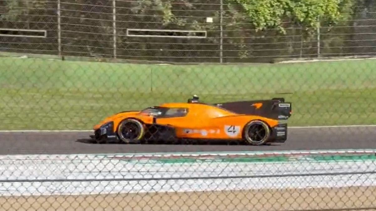 WEC: McLaren é flagrada com novo hipercarro durante testes em Ímola