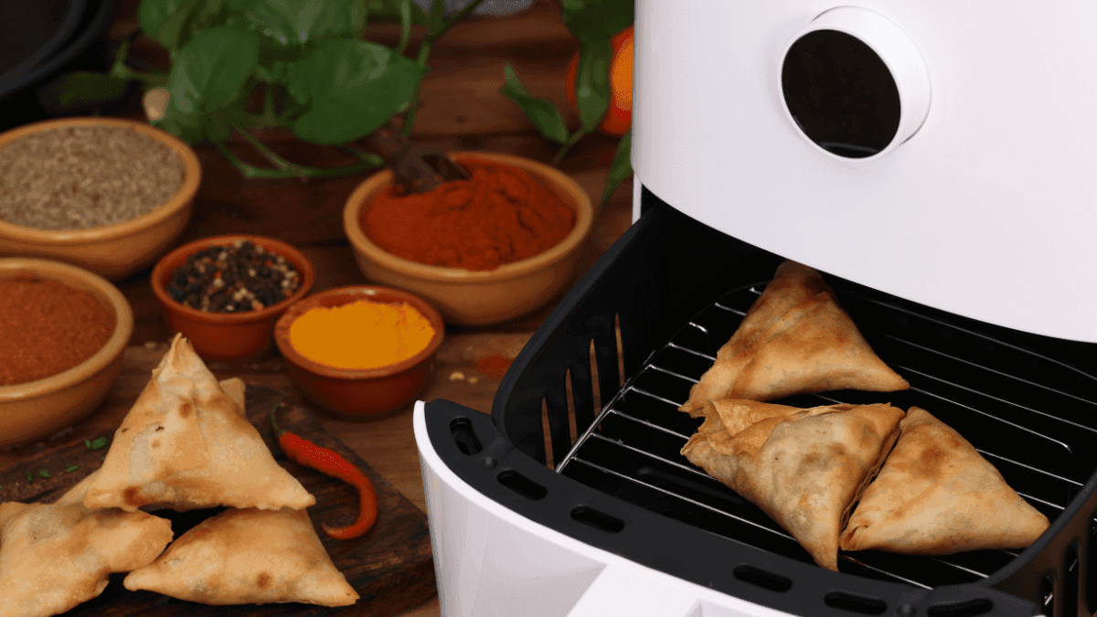 Petiscos de air fryer para assistir os jogos