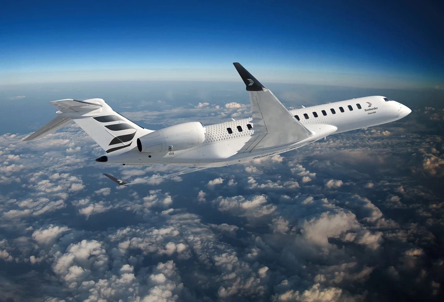 Bombardier Global 8000 pode voar 8 mil milhas sem paradas