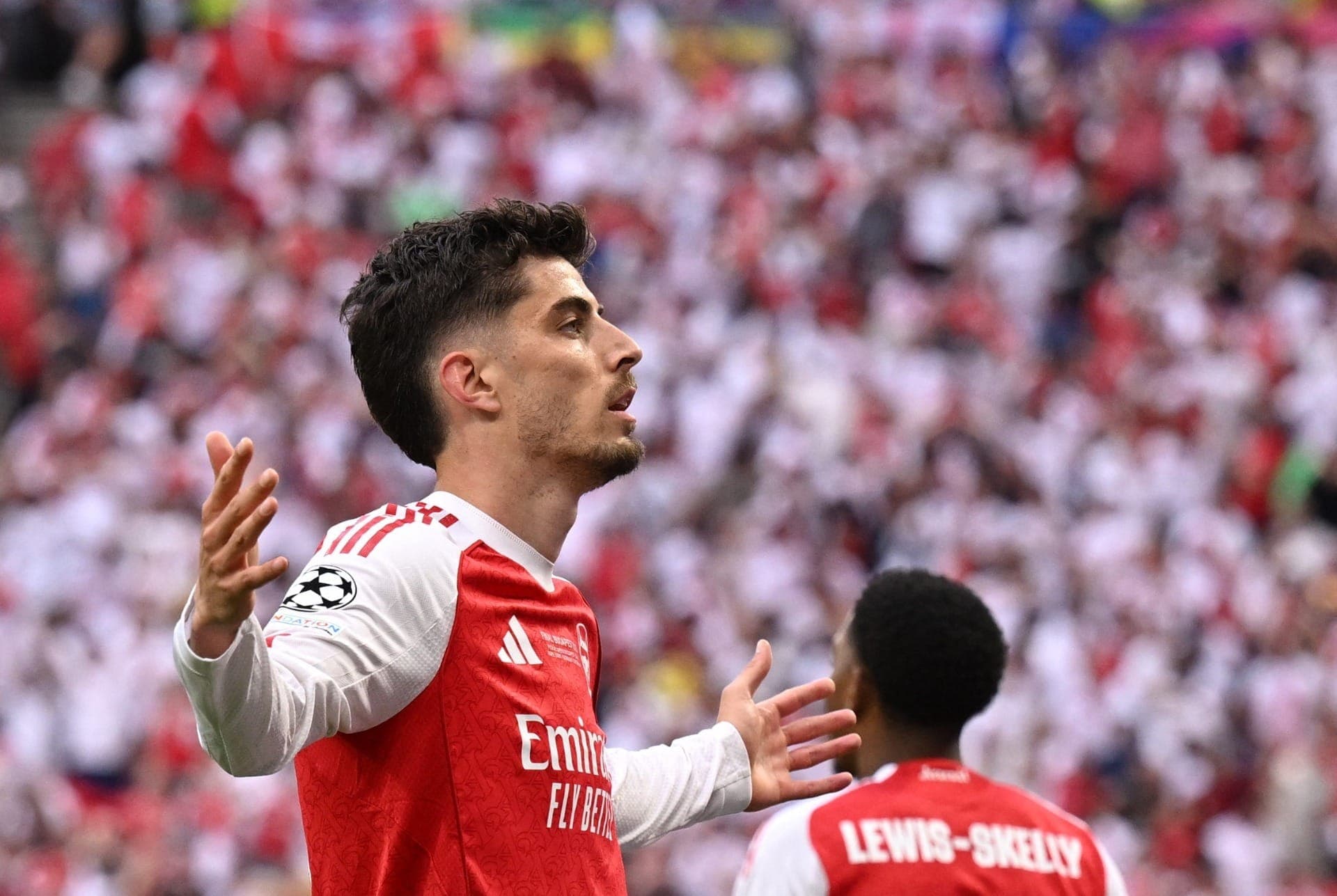 Havertz fez o primeiro gol do jogo aos 5 minutos