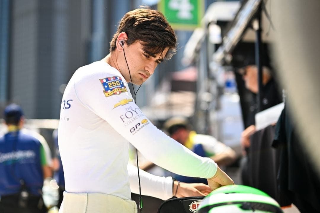 Indy: Caio Collet encara desafio noturno no oval de St. Louis neste domingo