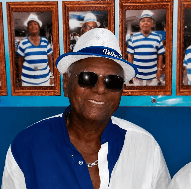 Dinho da Portela, integrante da Velha Guarda de Madureira