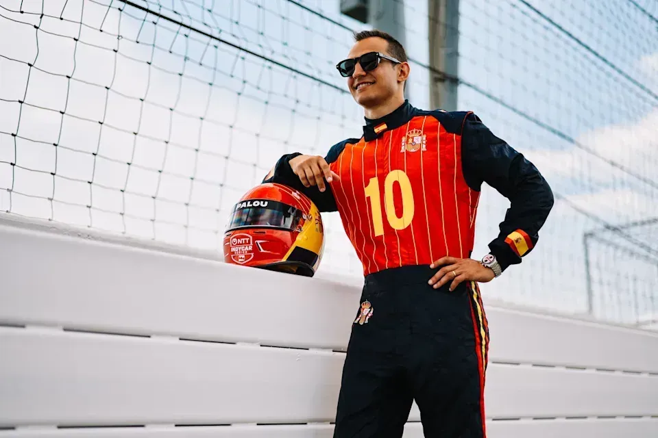 Pilotos da Indy vestem macacões de seleções em clima de Copa do Mundo