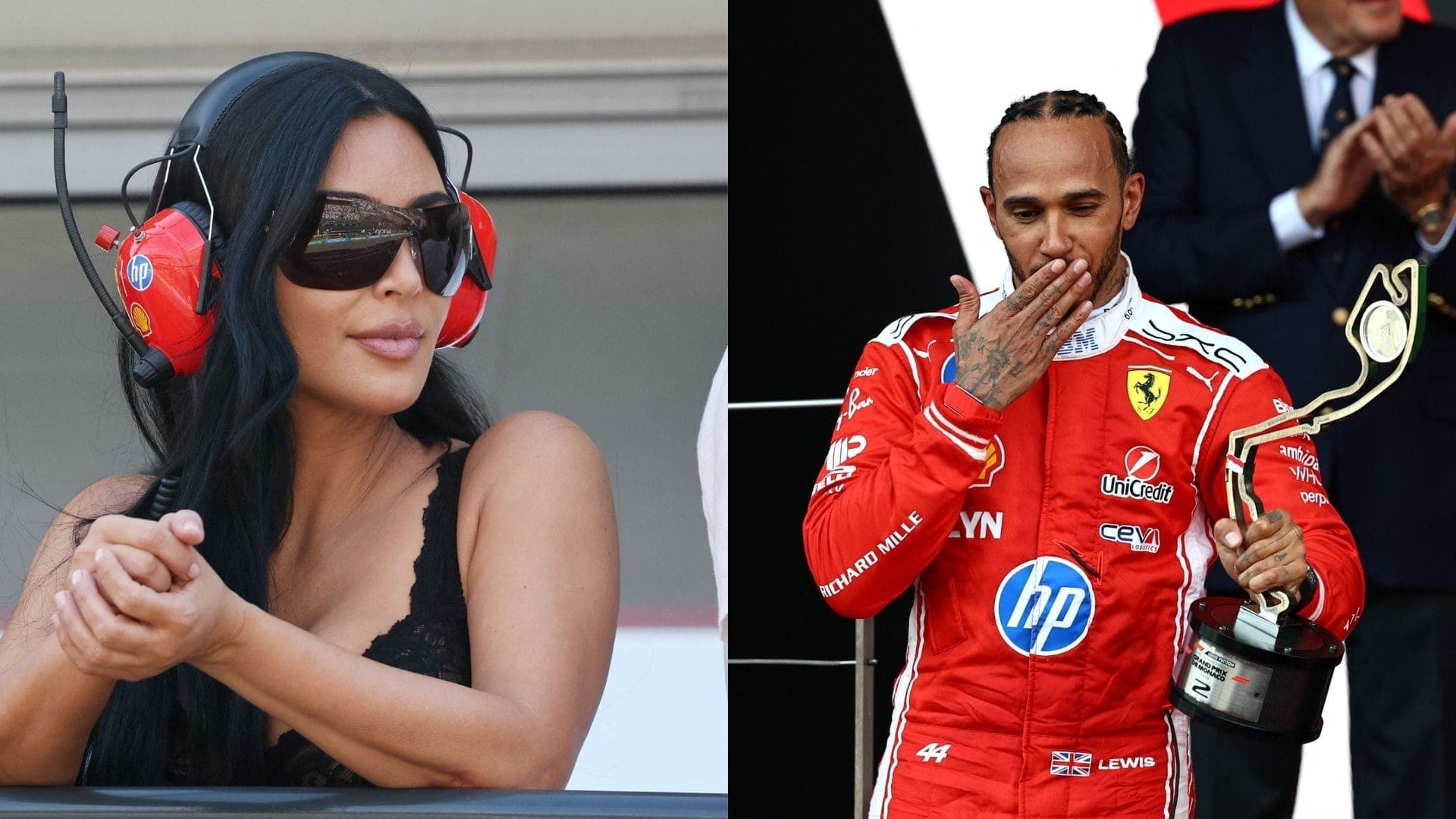 Kim Kardashian e Lewis Hamilton