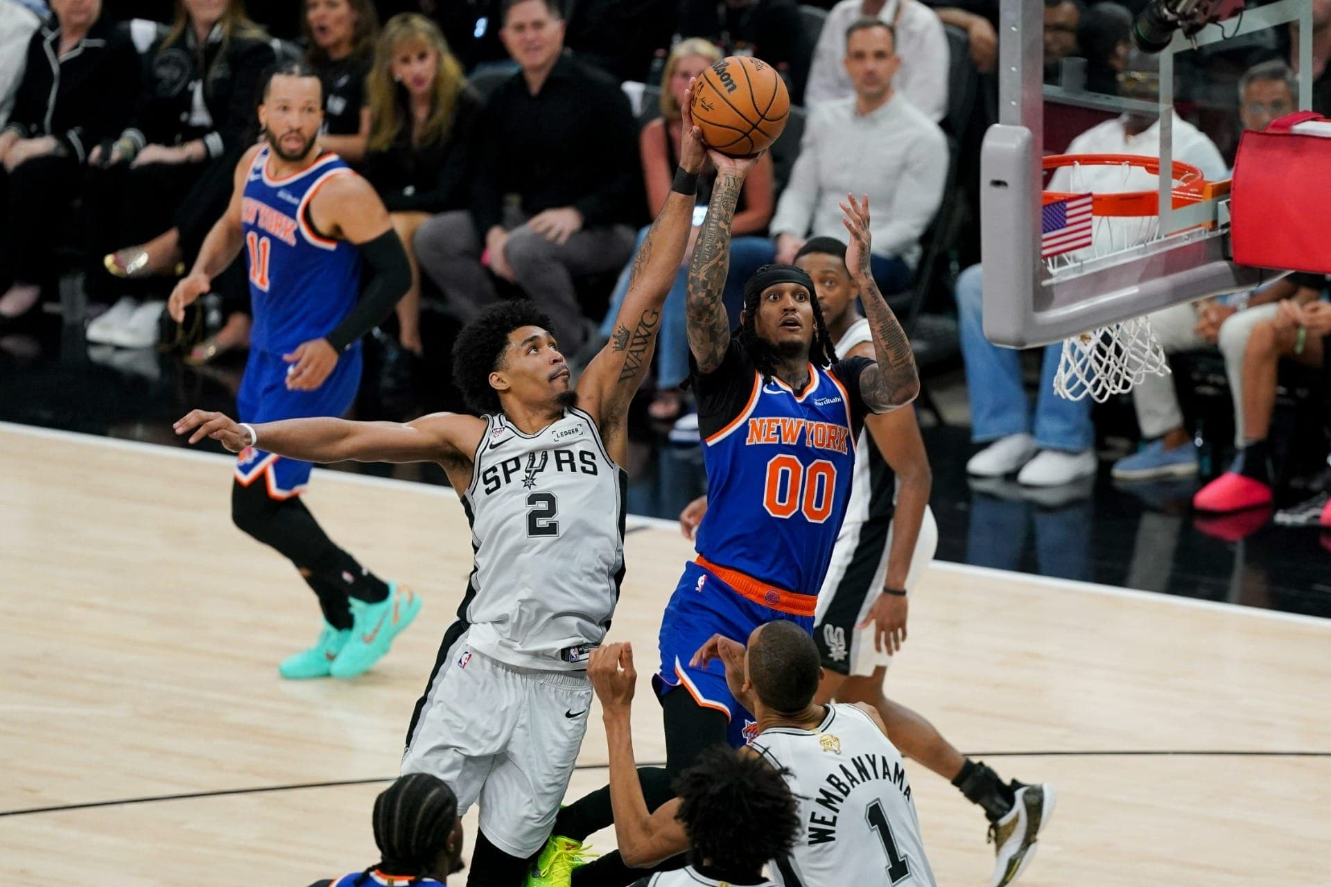 Knicks bateu os Spurs na série final por 4 a 1