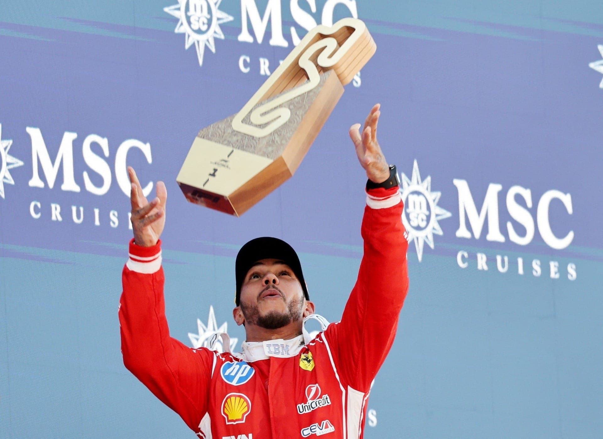 Lewis Hamilton (Ferrari) vence o GP de Barcelona 2026
