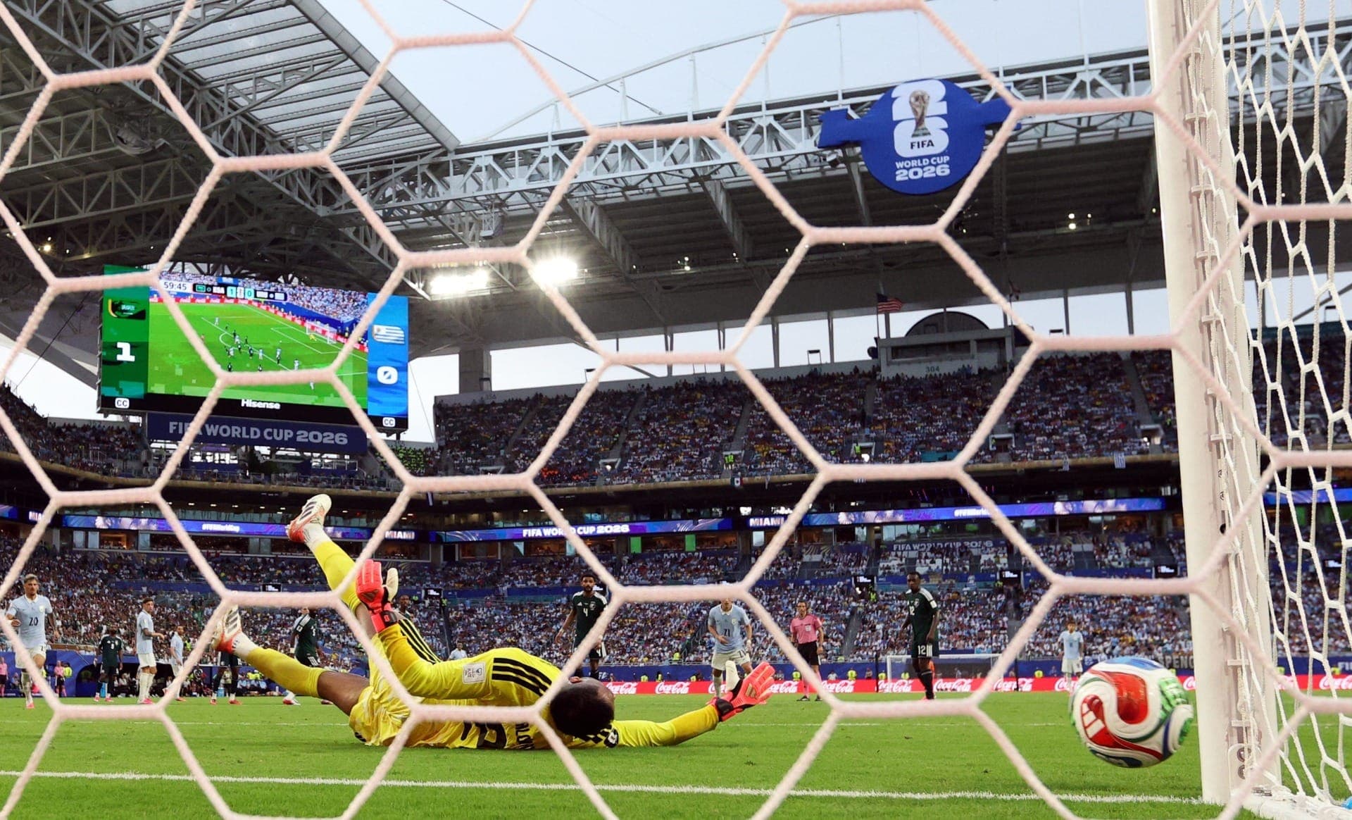 Uruguai e Arábia Saudita ficaram no empate na Copa do Mundo
