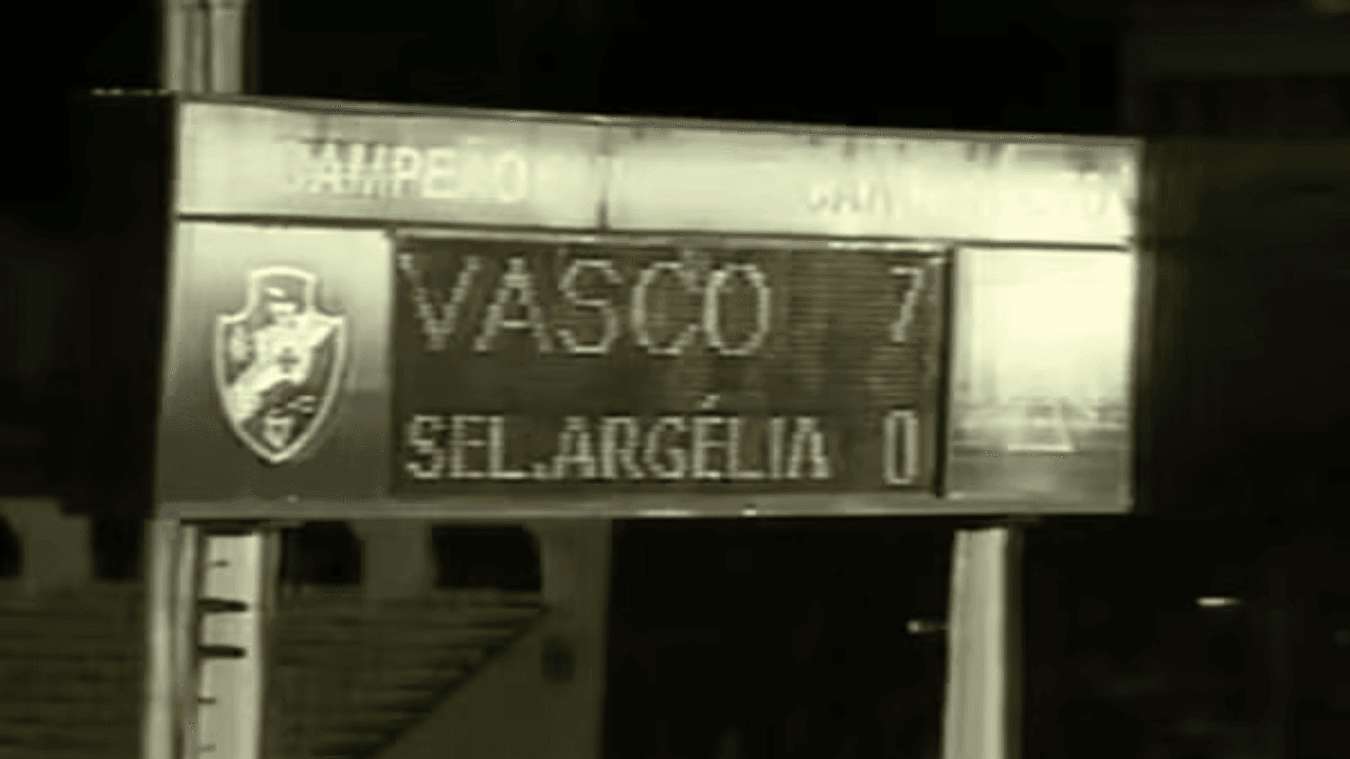 Vasco goleou a Argélia por 7 a 0 em São Januário