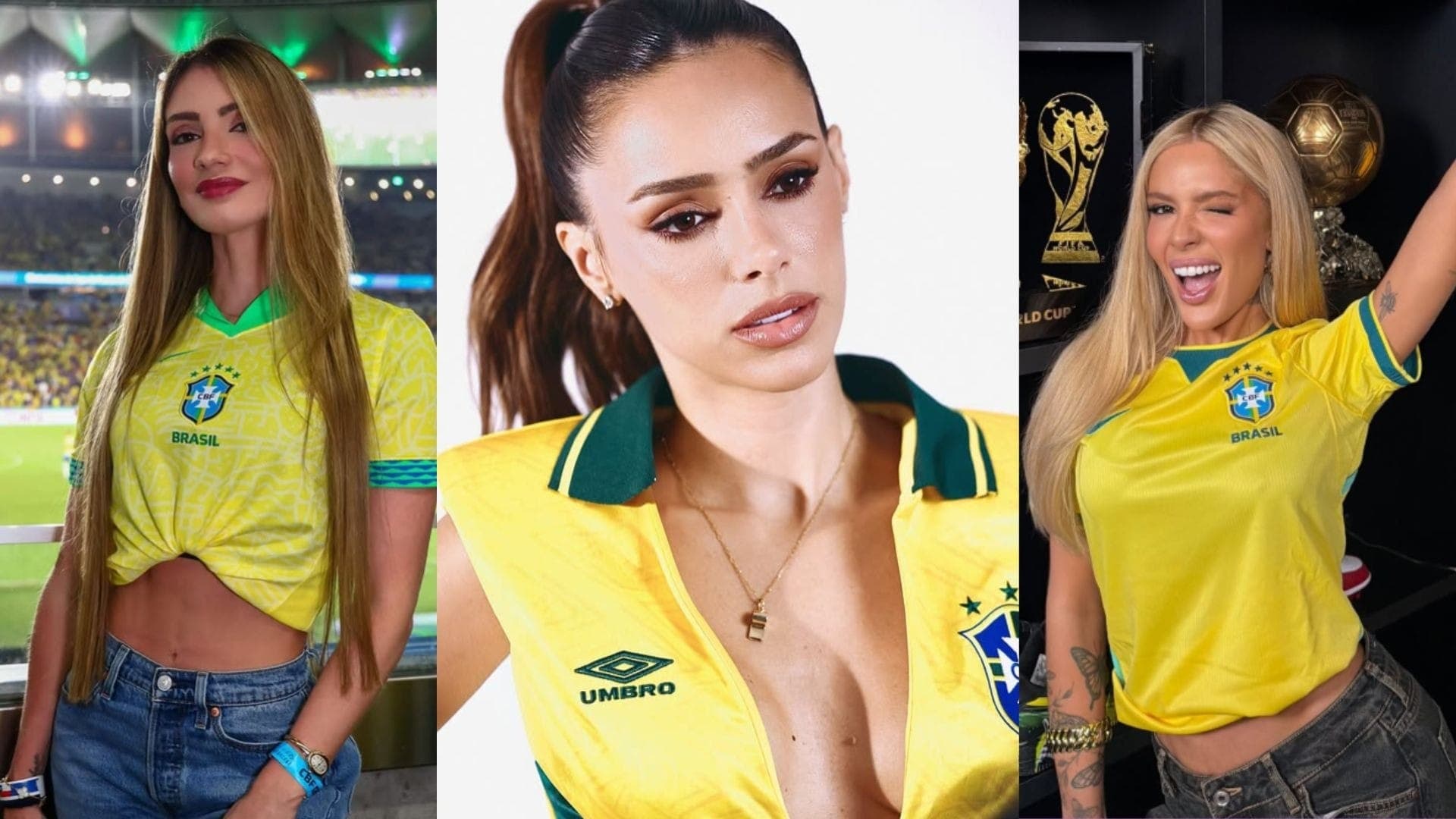 WAGs da Seleção Brasileira investem em procedimentos
