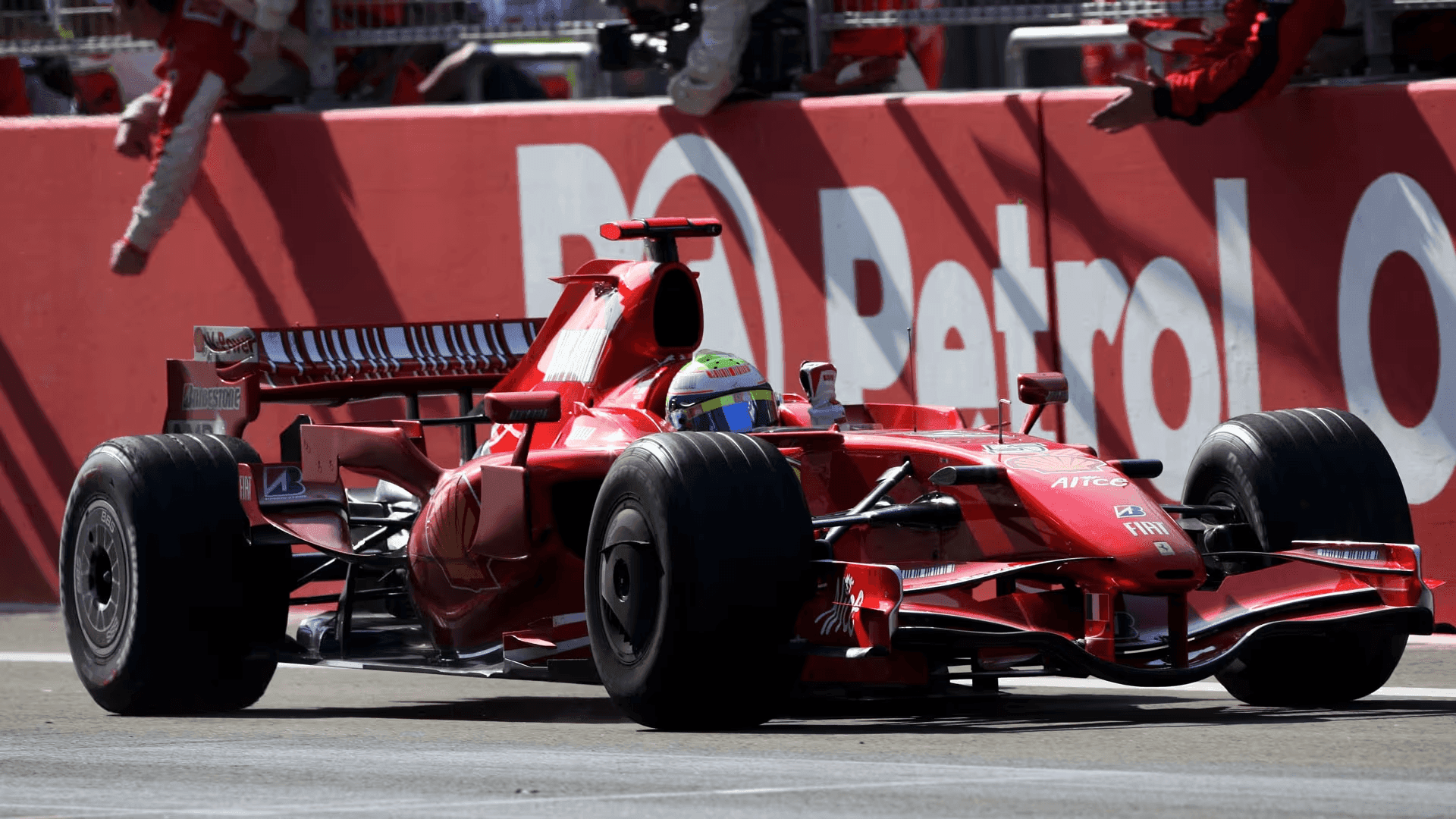 Felipe Massa no GP da Turquia de 2007