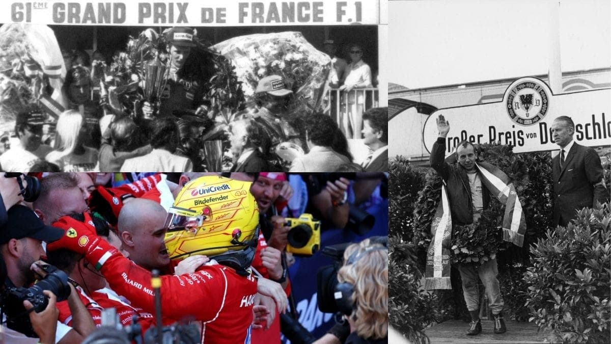 Lewis Hamilton, Niki Laura e John Surtees