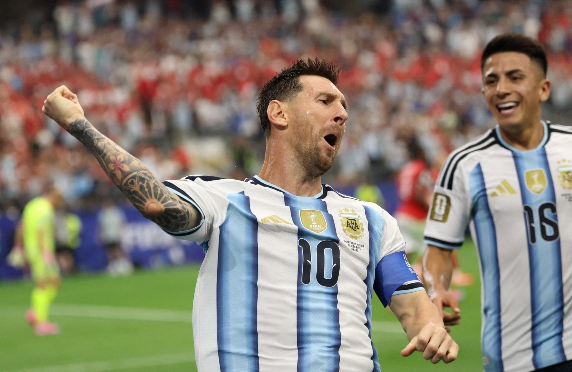 Messi fez história com 17º gol em Copas