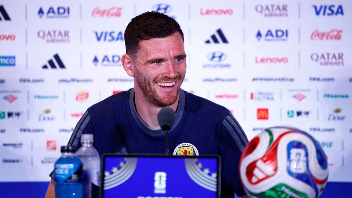 Andy Robertson, lateral da Escócia