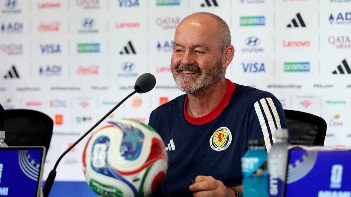 Steve Clarke, técnico da Escócia