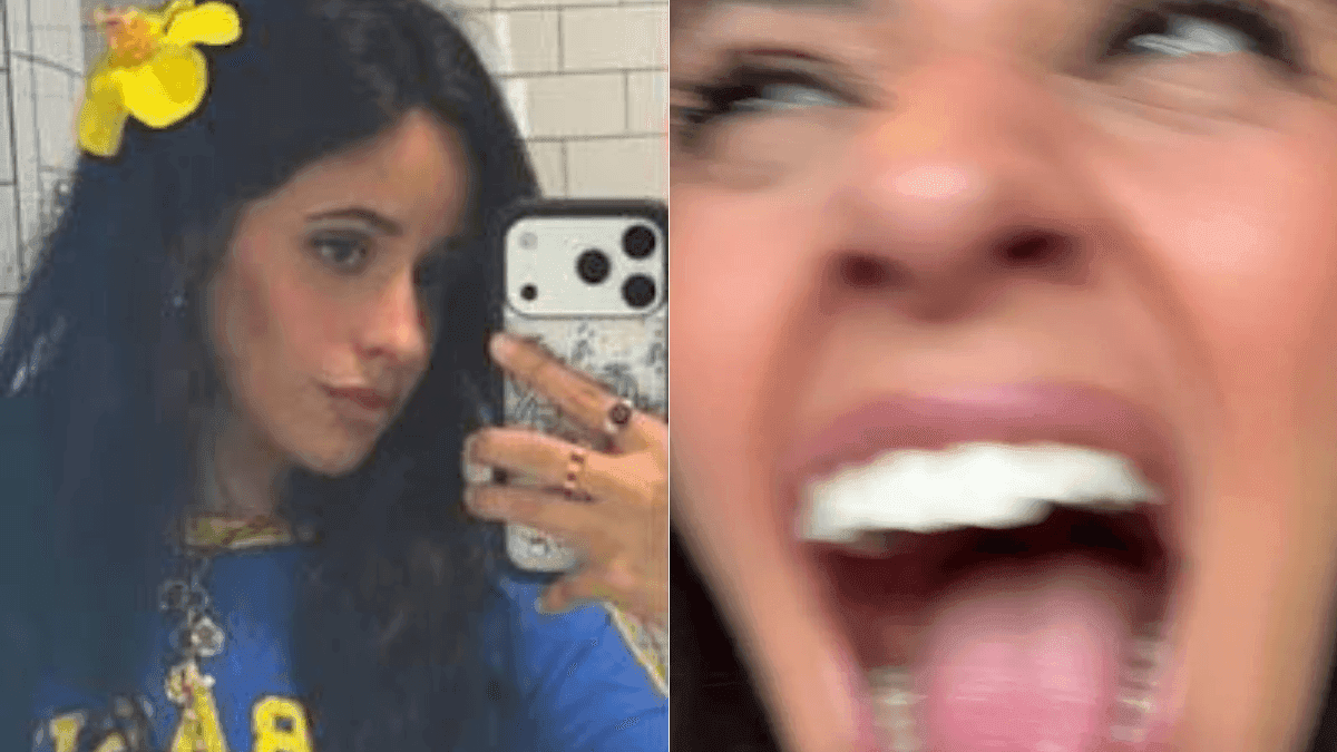 Camila Cabello usa camisa do Brasil em jogo contra a Escócia