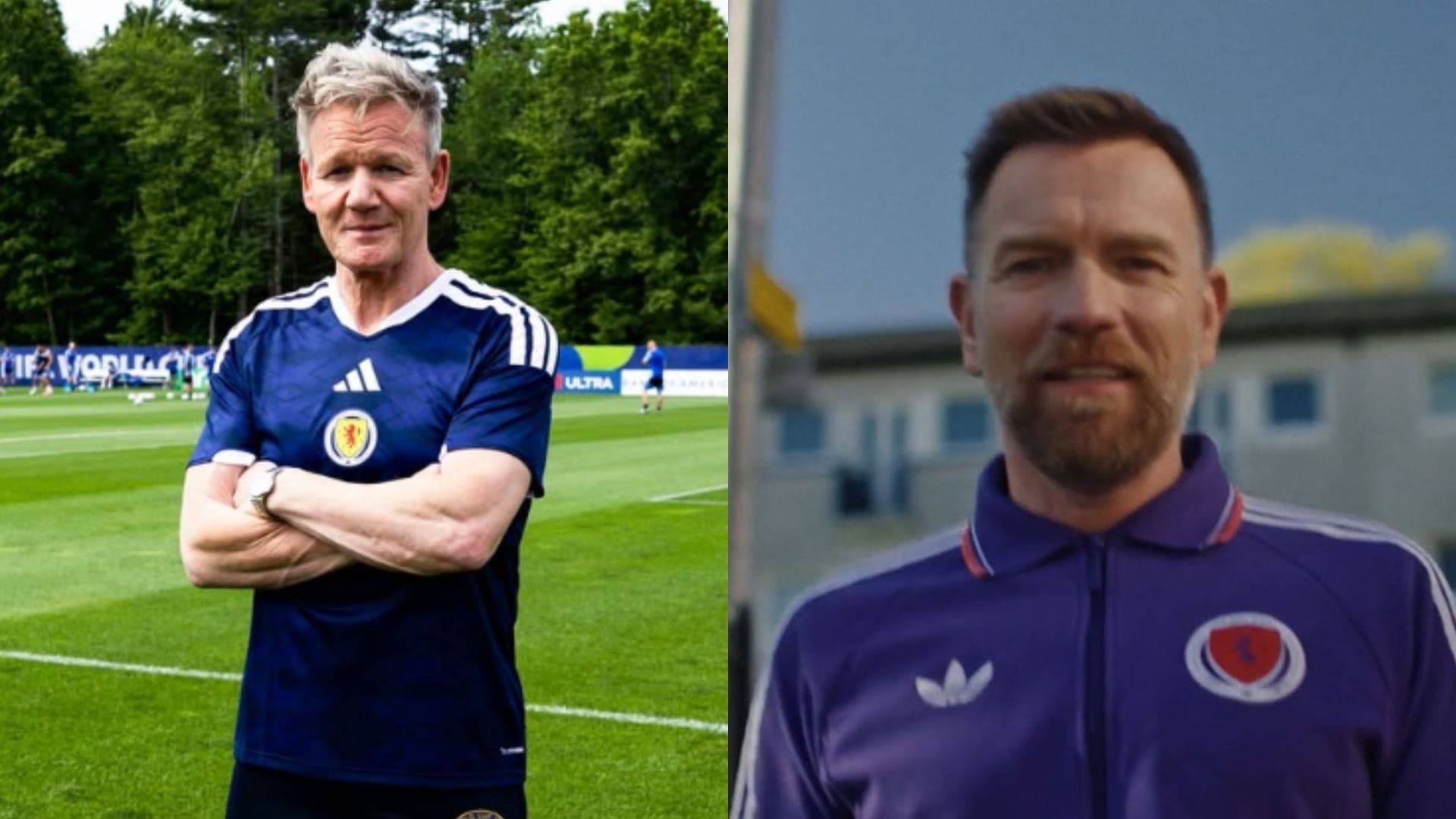 Gordon Ramsay e Ewan McGregor