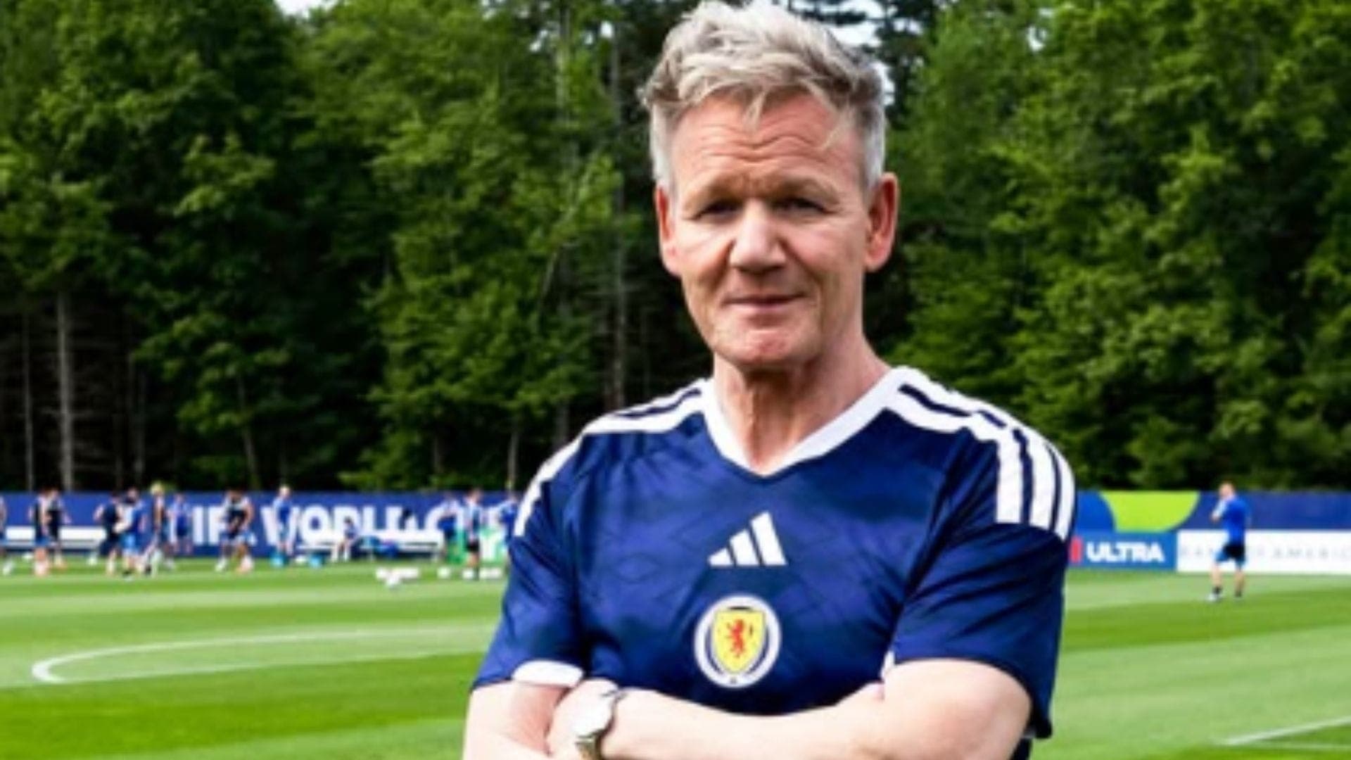 Gordon Ramsay é torcedor apaixonado da Escócia