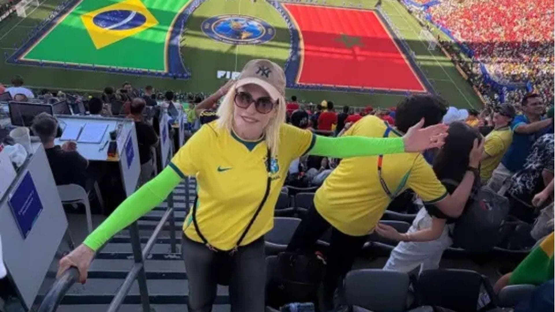 Ana Maria Braga no MetLife Stadium