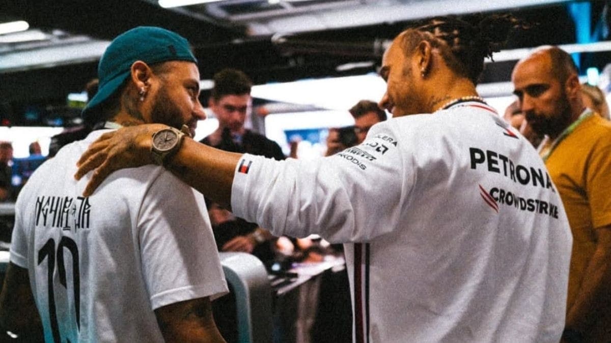 Hamilton elogia post de Neymar e chama brasileiro de “irmão”
