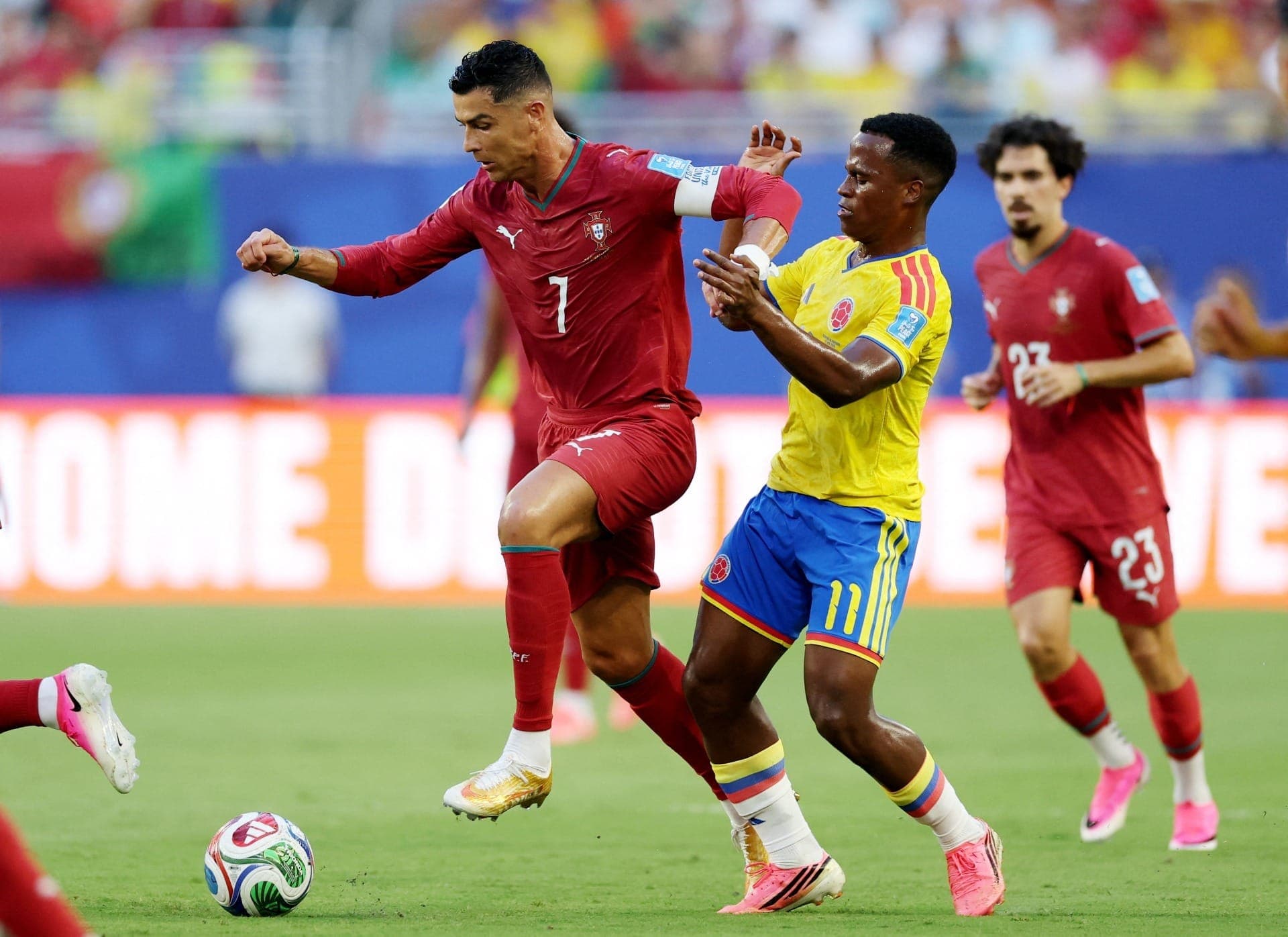 CR7 com a chuteira dourada