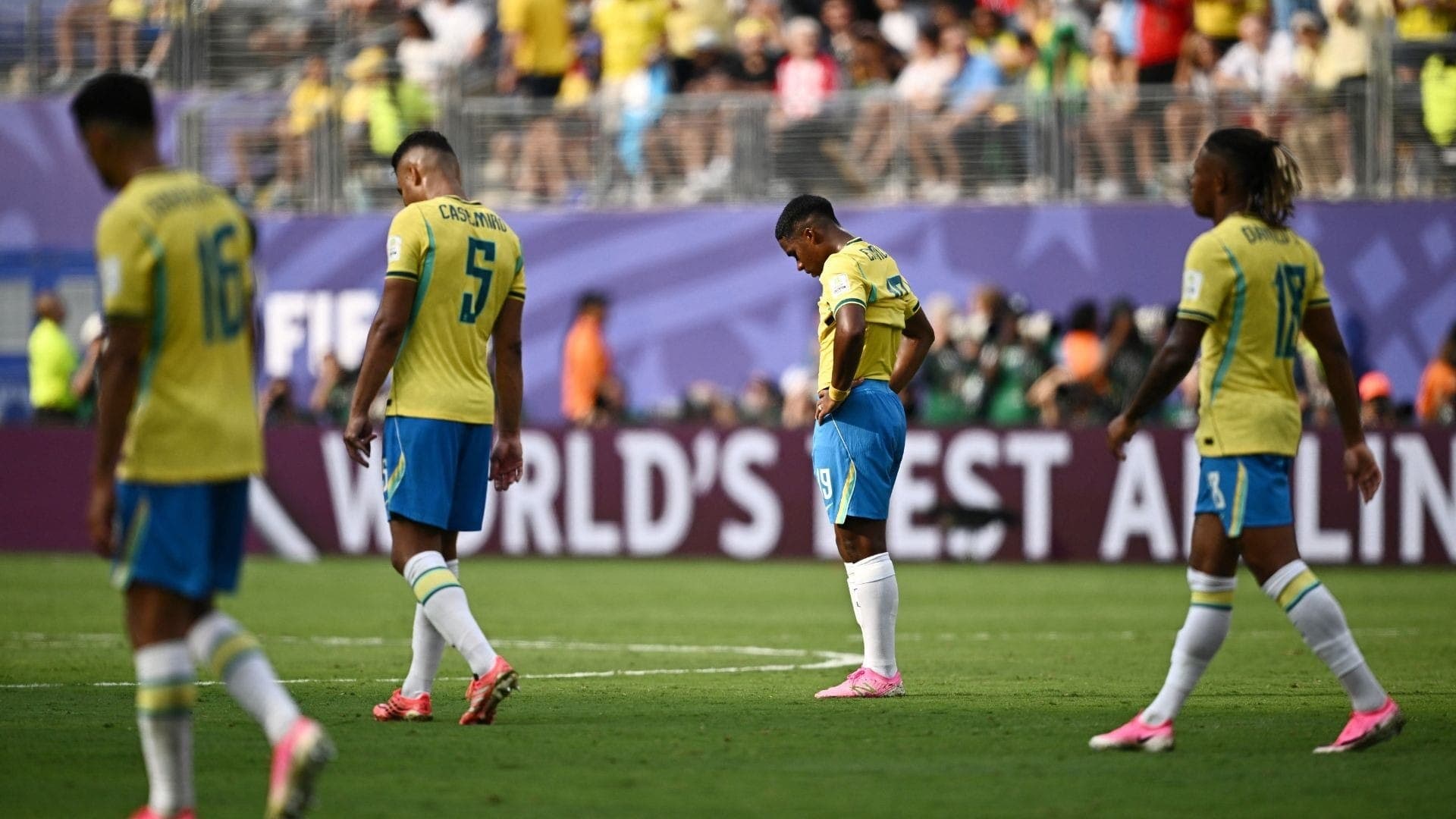 Brasil não consegue empatar e está eliminado nas oitavas de final da Copa do Mundo de 2026
