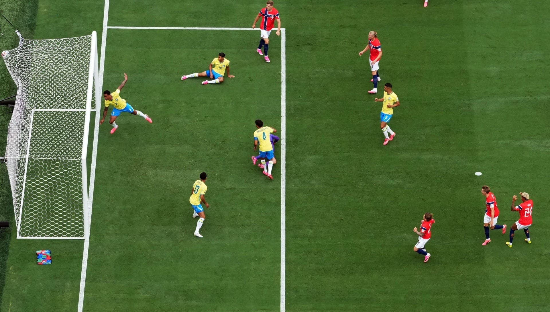 Seleção da Noruega abre o placar, mas gol é anulado