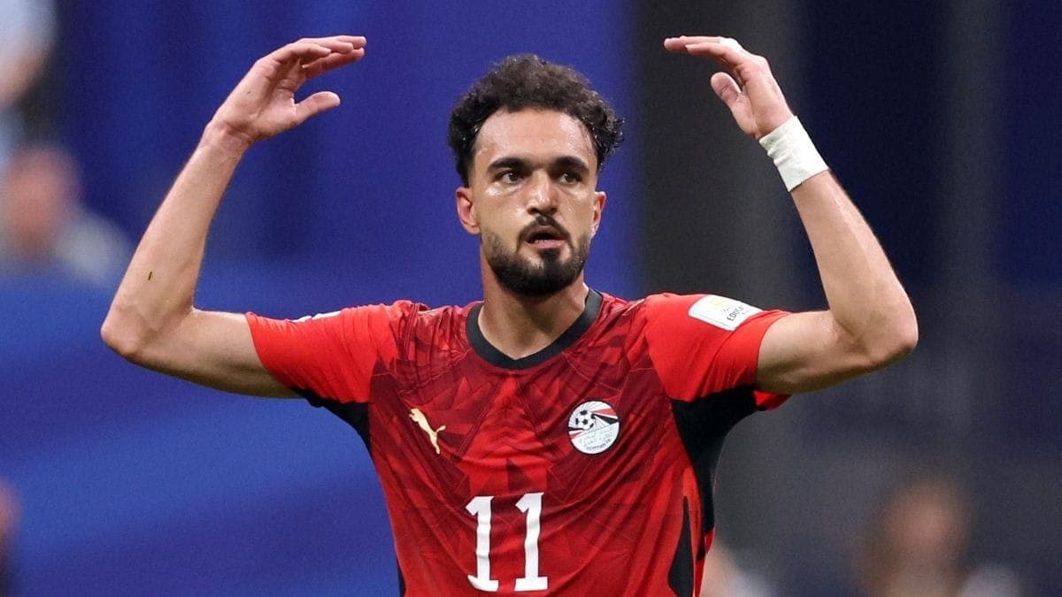 Mostafa Zico, atacante do Egito