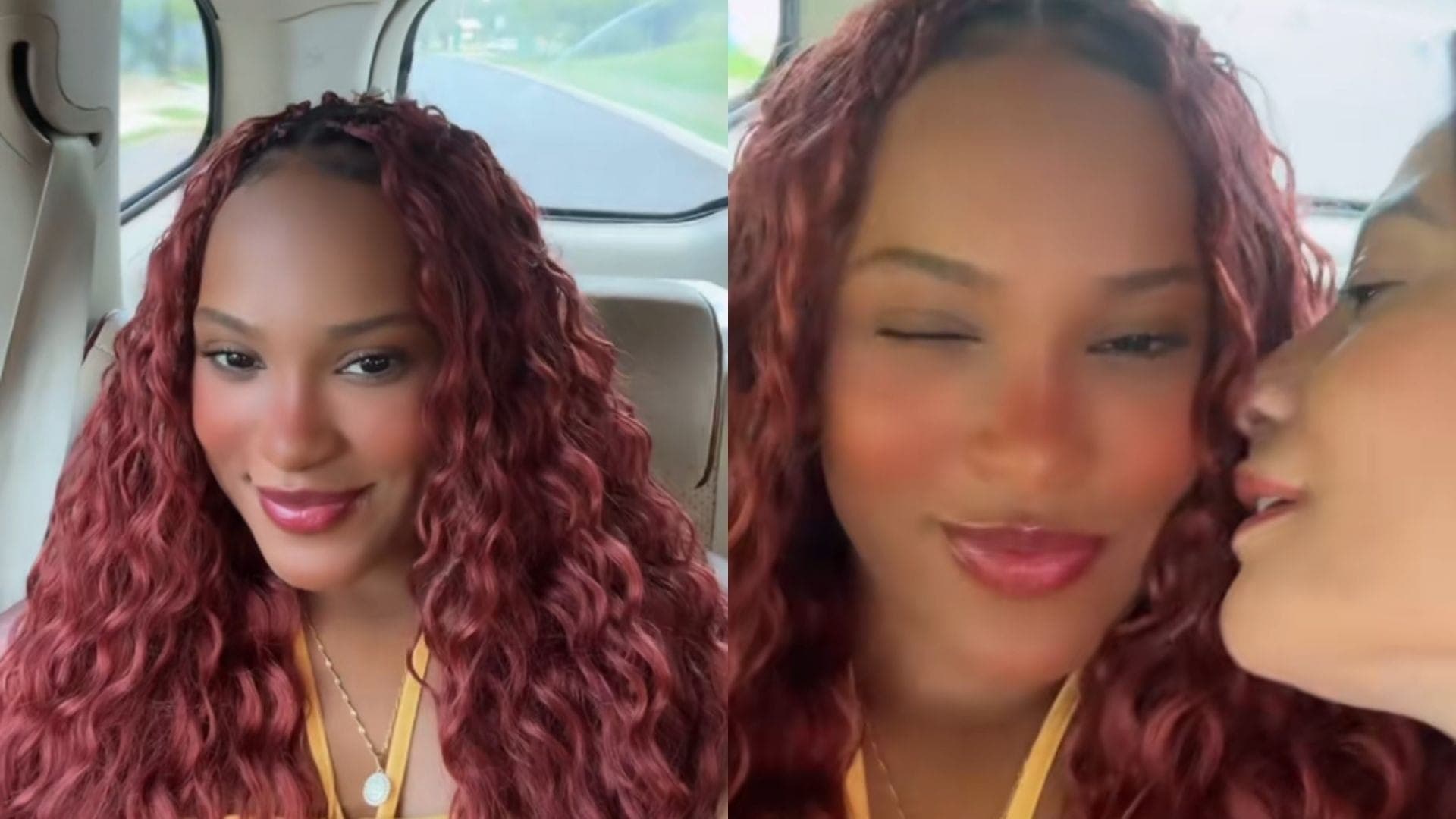 Rebeca Andrade com Gisele em vídeo no TikTok