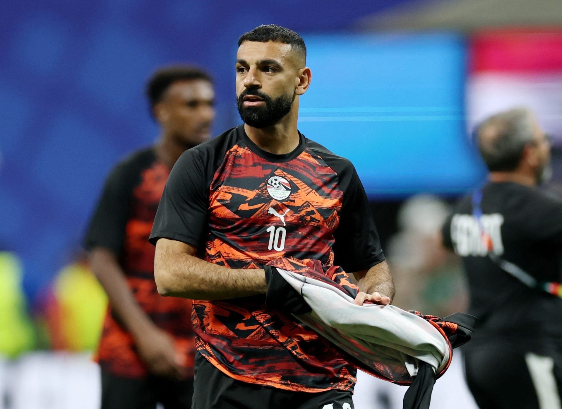 Salah antes da bola rolar