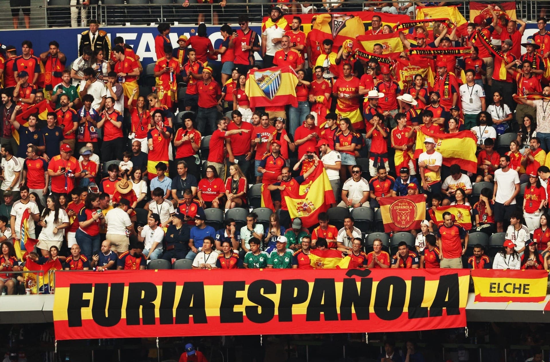 Torcedores da Espanha