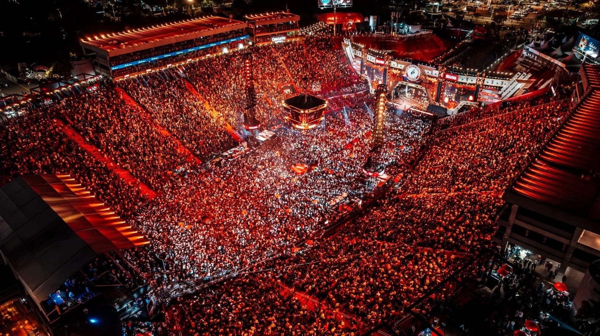 Arena do Parque do Peão, em Barretos, em 2025