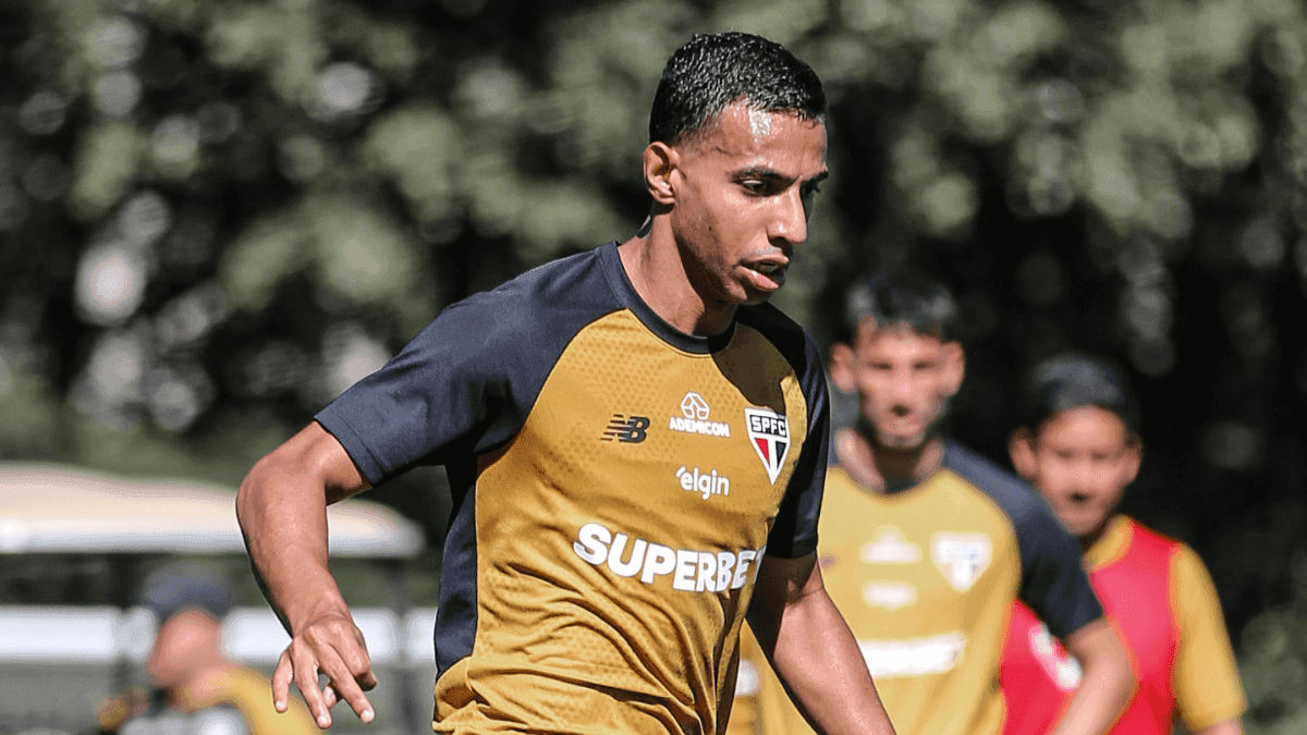 Victor Sá, atacante do São Paulo