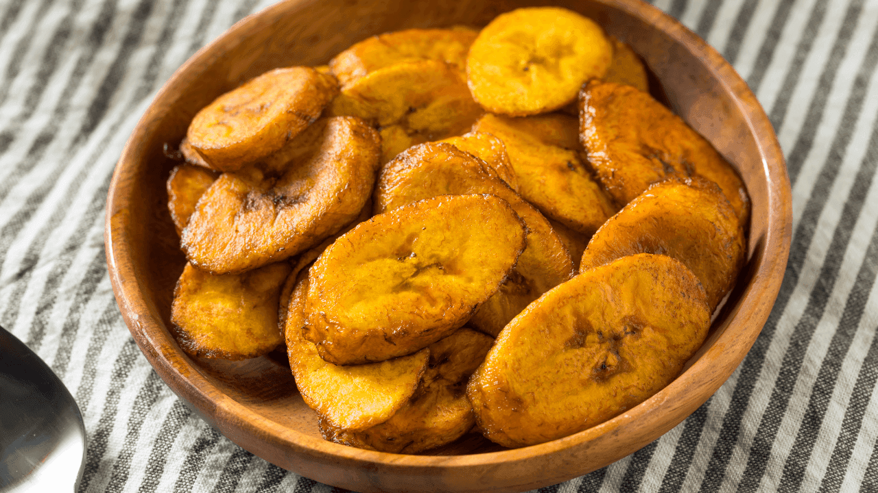 Banana-da-terra frita