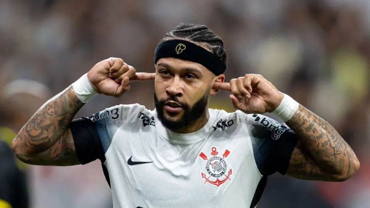 Memphis Depay, atacante do Corinthians