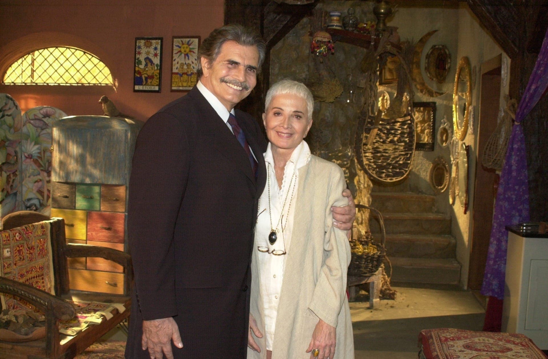 Tarcísio Meira e Glória Menezes em o Beijo do Vampiro (2002)