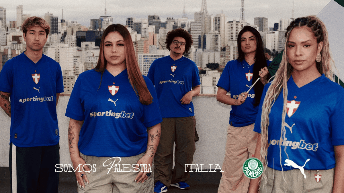 Palmeiras anuncia terceira camisa
