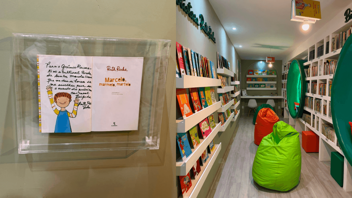 Escola de samba Mancha Verde lança espaço de leitura com Ruth Rocha
