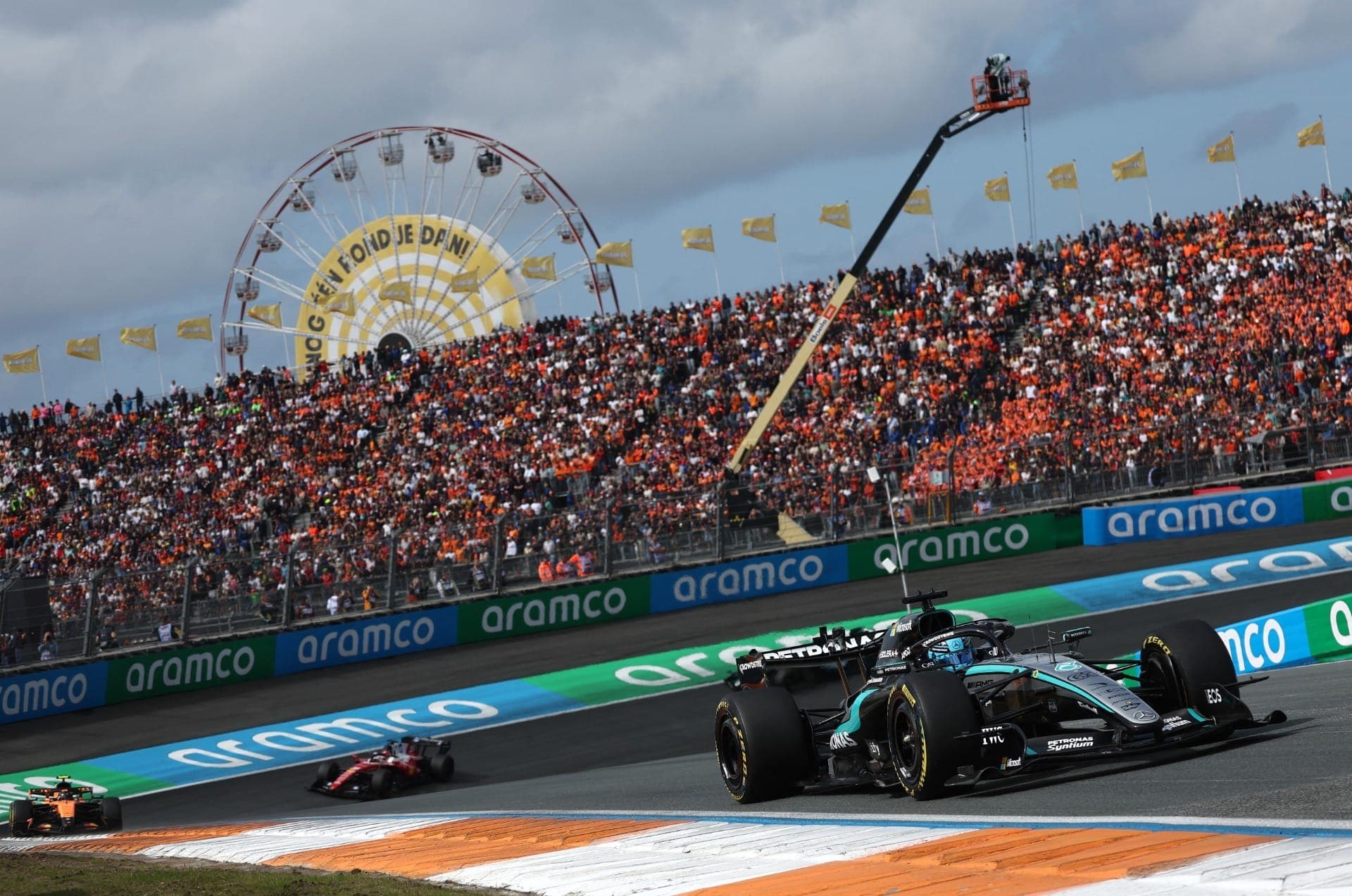Russell venceu a corrida sprint do GP da Holanda