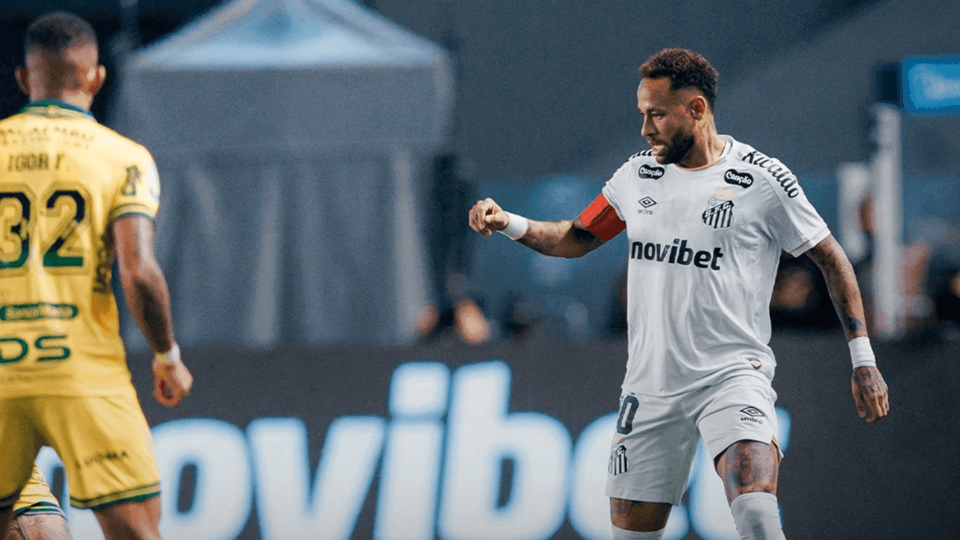 Neymar deu assitência para gol do Santos marcar por Barreal contra o Mirassol