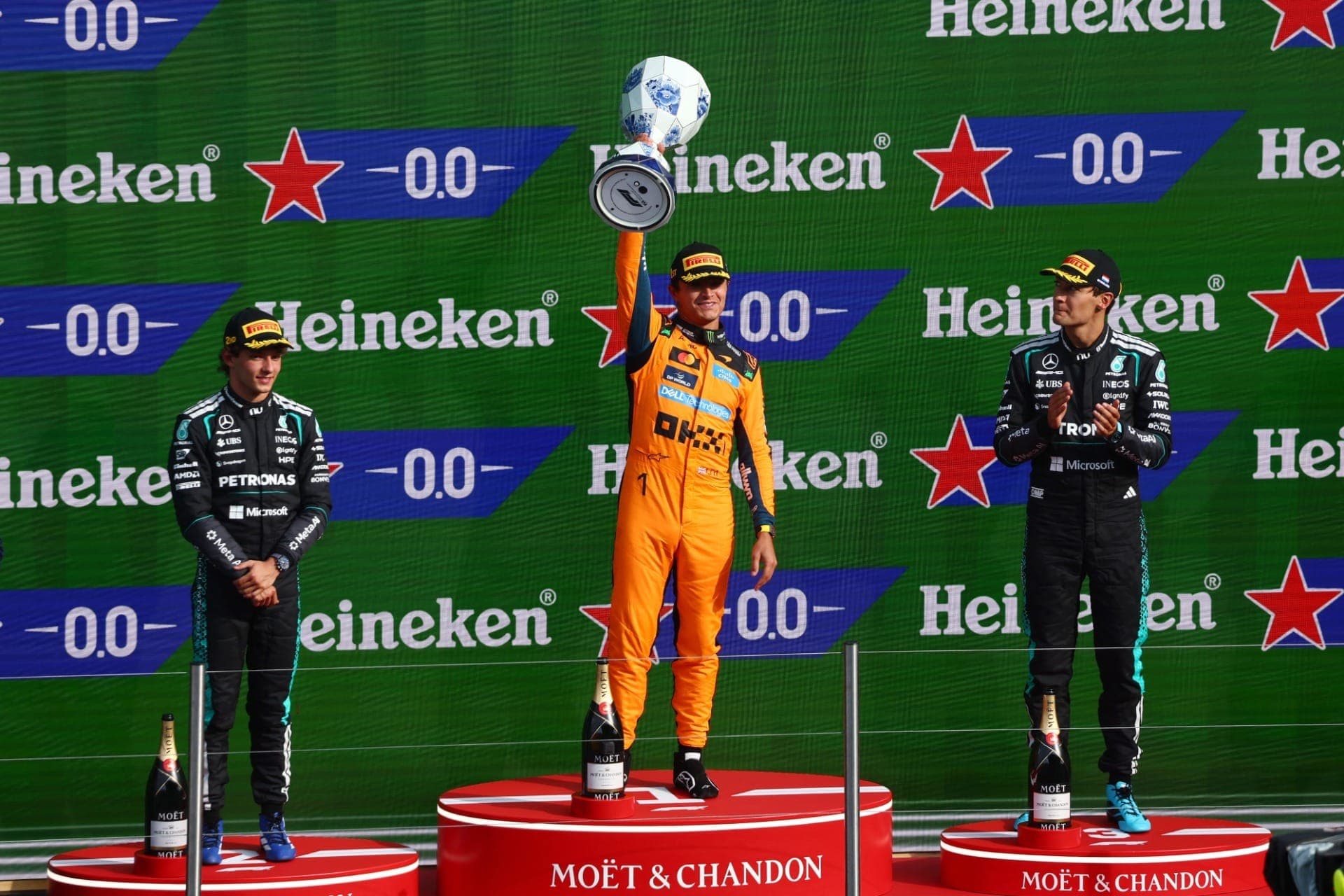 Norris venceu o GP da Holanda