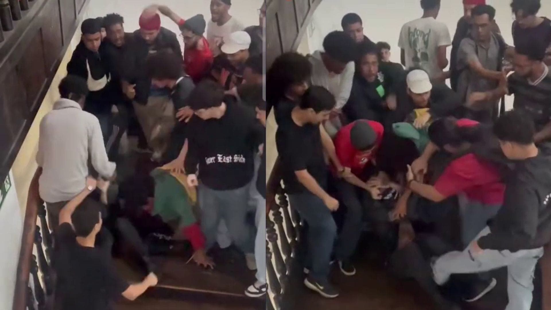 Segundo relatos, um estudante foi agredido após fazer referências ao nazismo.