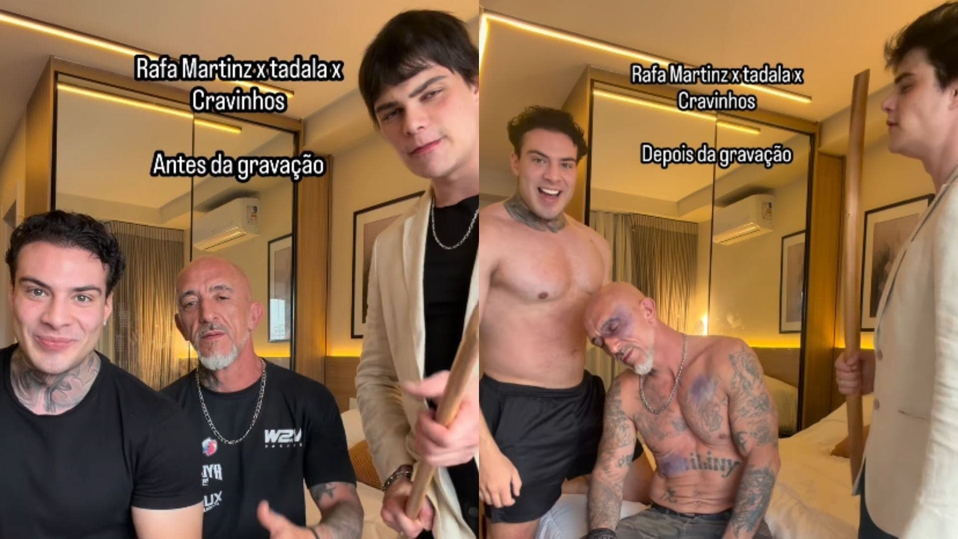 Christian Cravinhos fez conteúdo com alusão a morte dos pais de Suzane Von Richthofen