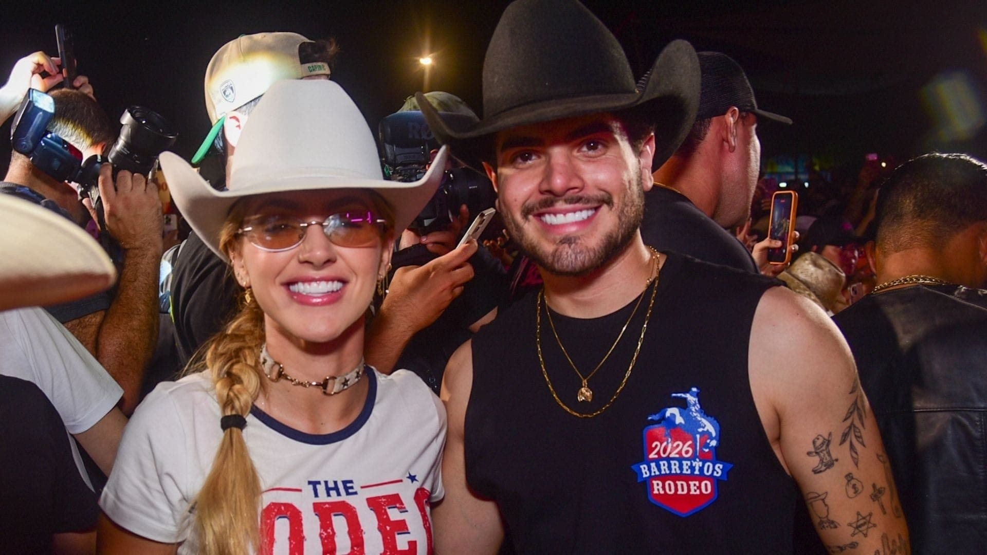 Duda Bertelli, melhor amiga de Ana Castela e Vertuche no show