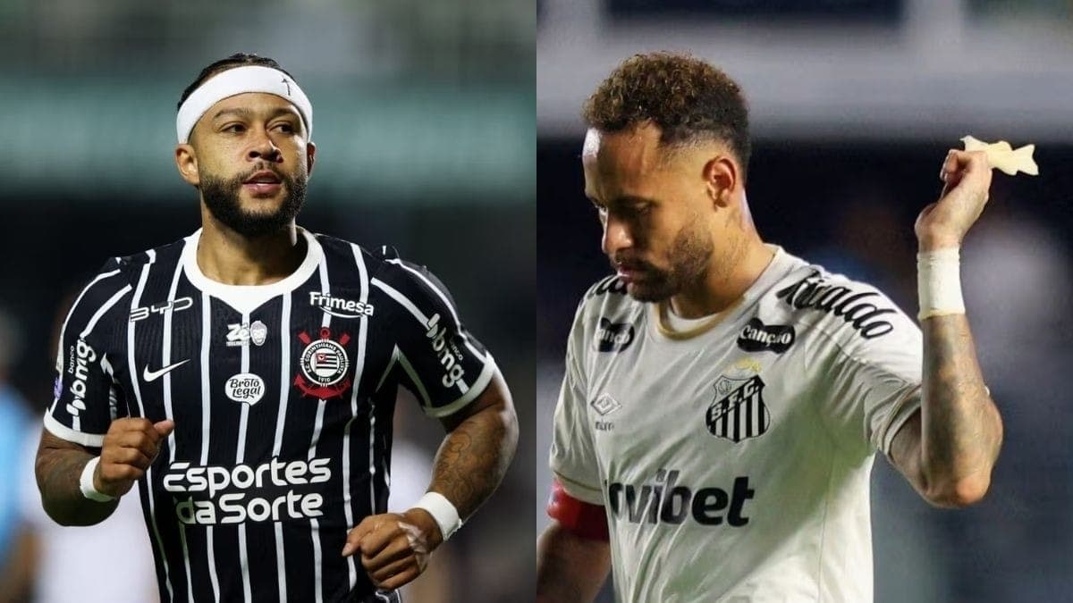 Memphis e Neymar vivem momentos polêmicos fora de campo